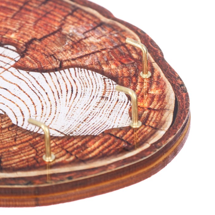 Ключница деревянная "Олень"