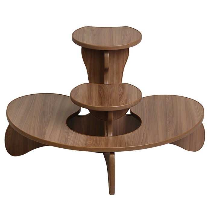 Полка для цветов Багира-2 800х550х520 Ясень шимо тёмный