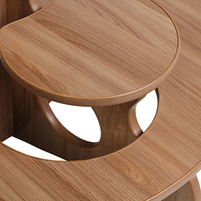 Полка для цветов Багира-2 800х550х520 Ясень шимо тёмный