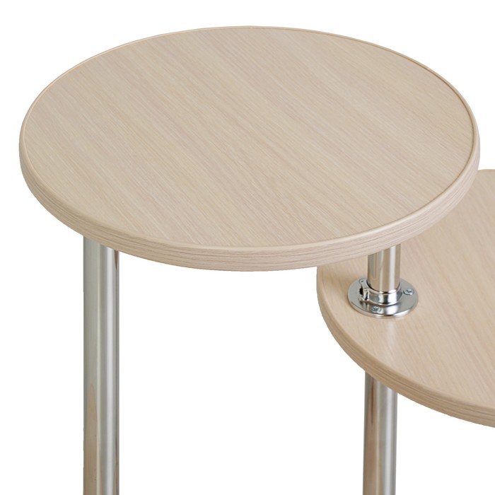 Полка для цветов Сандра 320х620х800 дуб выбеленный