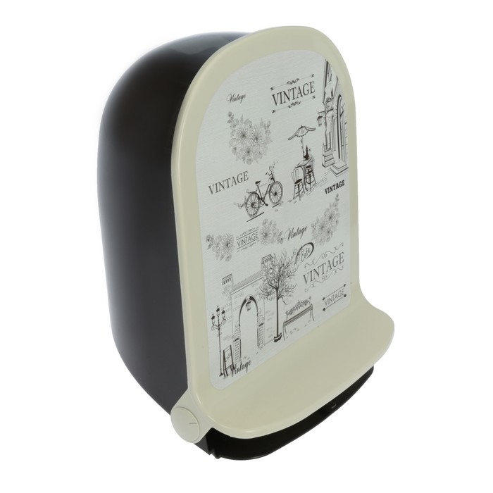 Контейнер для мусора с педалью "Винтаж" 7 л