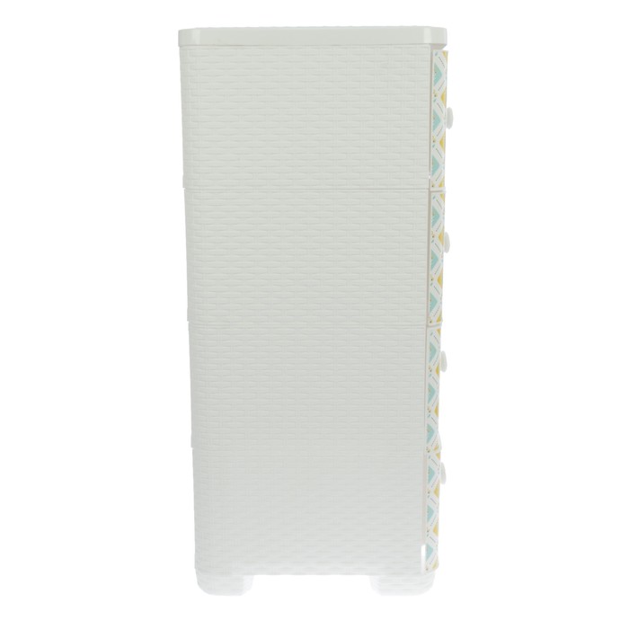 Комод 4 секции плетёный "Скандинавия"