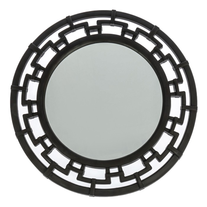 Зеркало круглое "Эллада", цвет венге