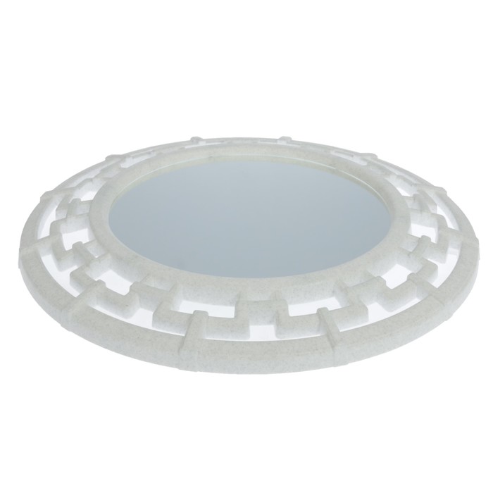 Зеркало круглое "Эллада", цвет мрамор