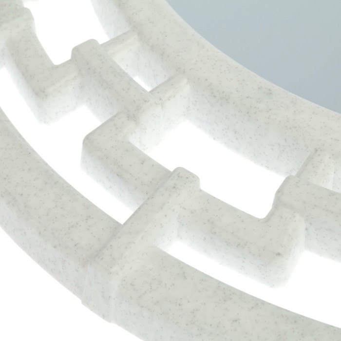 Зеркало круглое "Эллада", цвет мрамор