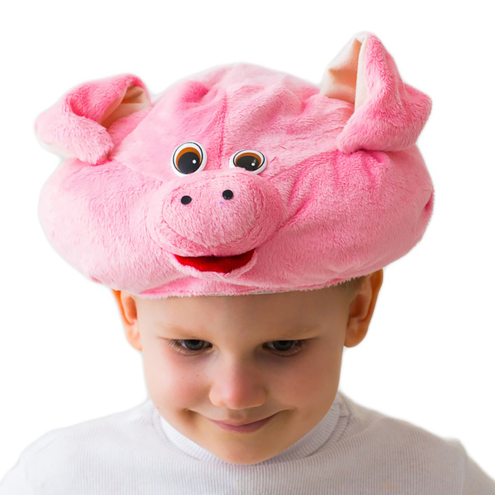 Карнавальная шапка "Поросенок"