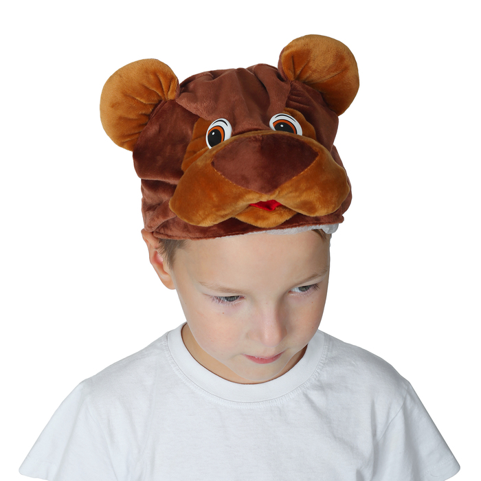 Карнавальная шапка "Медвежонок"