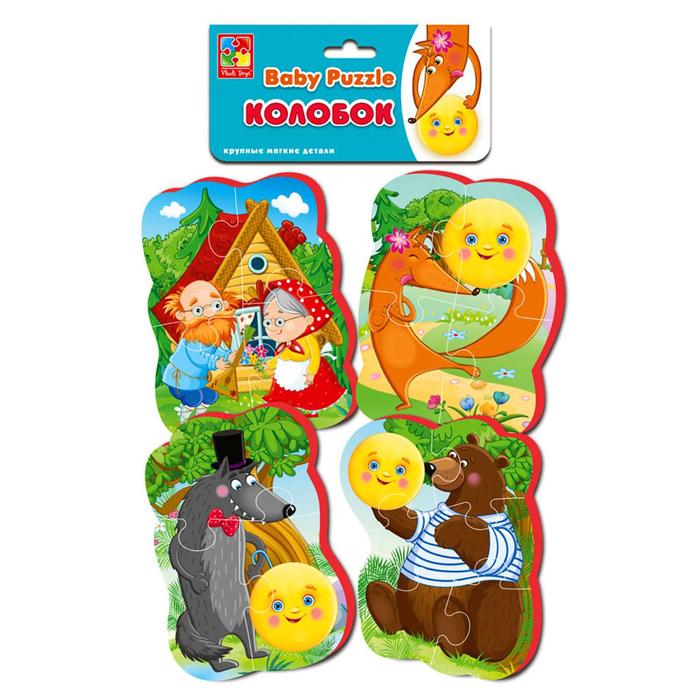 Пазл мягкий &quot;Колобок&quot;