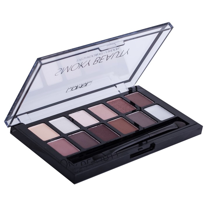 Набор для макияжа - тени и основа для век Lamel Smokey