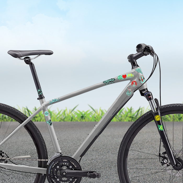 Наклейки на велосипед "Bike life"