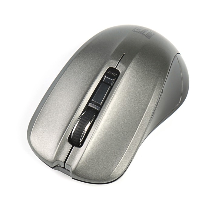 Мышь беспроводная Jet.A Comfort OM-U36G серая (800/1200/1600 dpi, 3 кнопки, USB)
