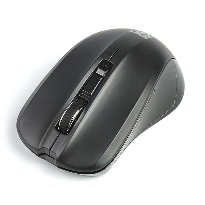 Мышь беспроводная Jet.A Comfort OM-U36G чёрная (800/1200/1600 dpi, 3 кнопки, USB)