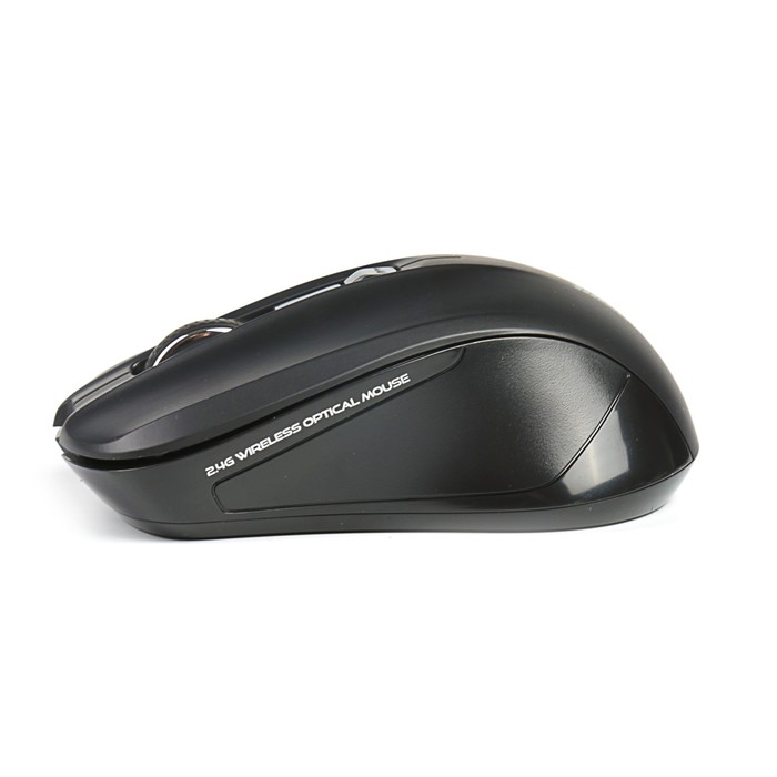 Мышь беспроводная Jet.A Comfort OM-U36G чёрная (800/1200/1600 dpi, 3 кнопки, USB)