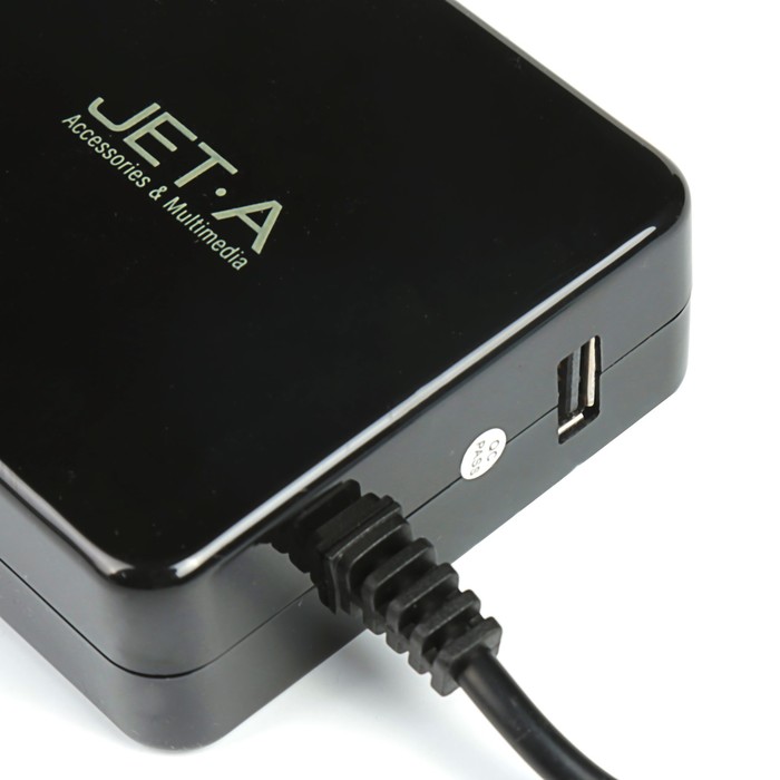 Универсал блок питания Jet.A JA-PA16 для ноутбуков 65Вт от сети 220В (автомат, порт USB)