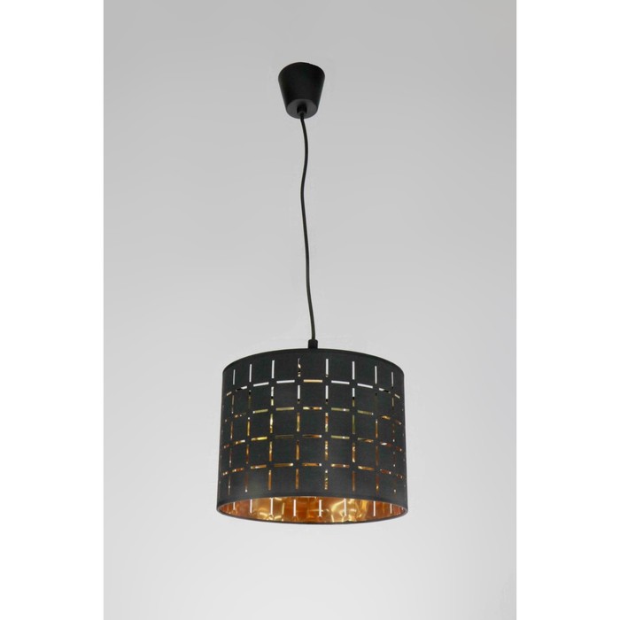 Светильник "Рефленый" 1x60Вт Е27 черный 30x30x100см