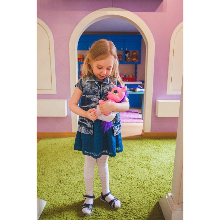 Пони "Ляля" с сумкой и ковриком, 2 в 1, звуковые эффекты