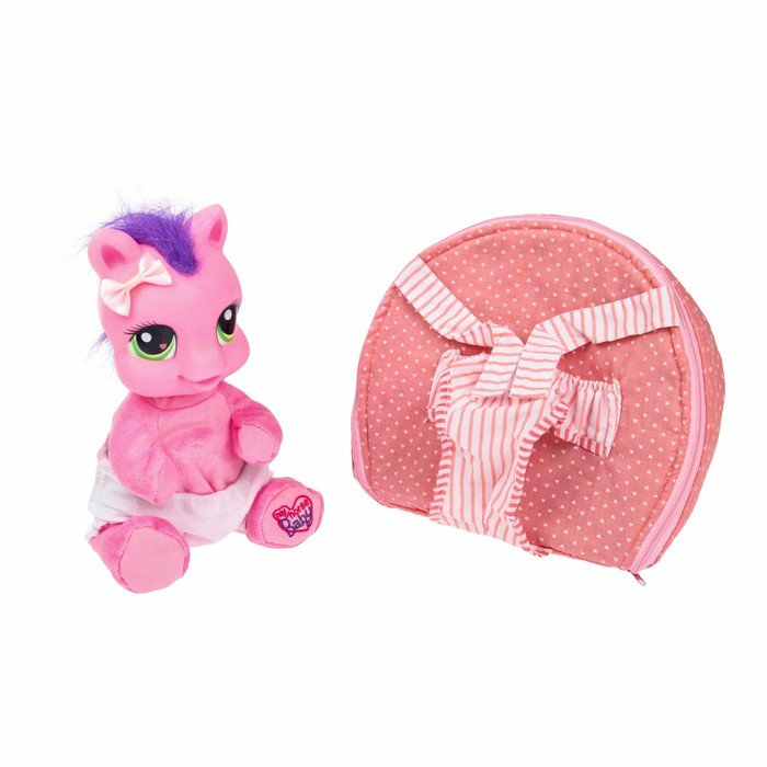 Пони "Ляля" с сумкой и ковриком, 2 в 1, звуковые эффекты
