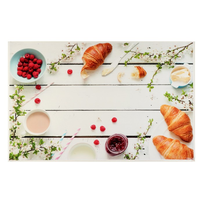 Фотофон винил "Французский завтрак" 80х125 см