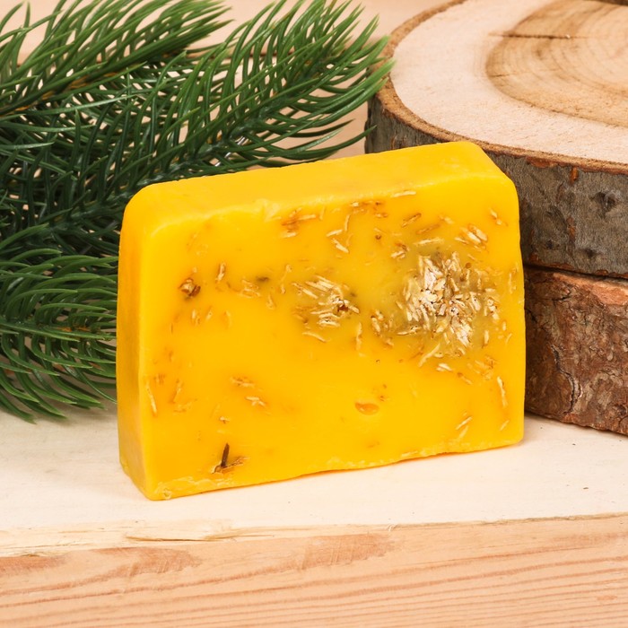 Набор "Мёд и травы": 3 мыла для бани ручной работы