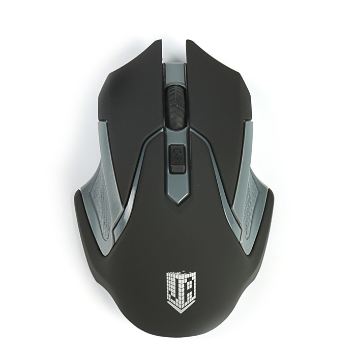 Мышь беспроводная Jet.A Comfort OM-U57G чёрная (800/1200/1600dpi, 3 кнопки, USB)