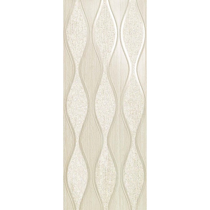 Декор Sinua Wave White 20x50