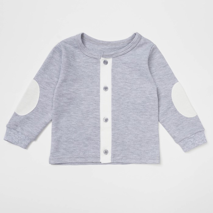 Кофточка, рост 62-40 см, цвет серый