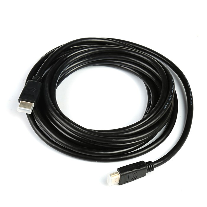 Кабель HDMI-HDMI Jet.A JA-HD8 (v. 1.4 с 3D Ready, Full HD 1080p/Ethernet) 5 м