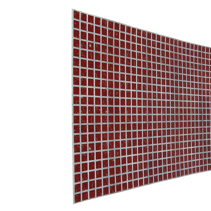 Панель ПВХ мозаика Бордо 485х960