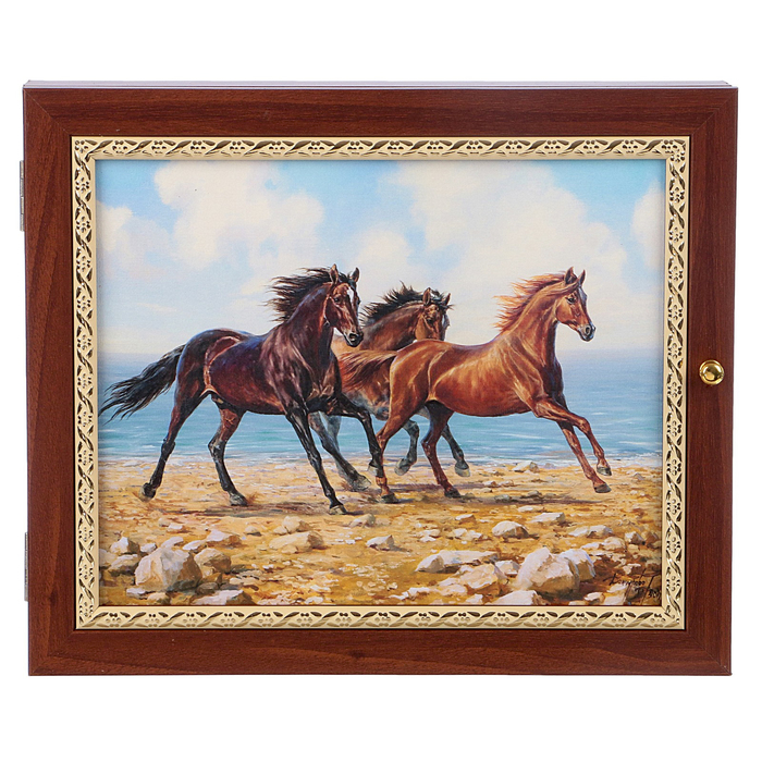 Ключница премиум "Морской бриз" 30х25х5 см