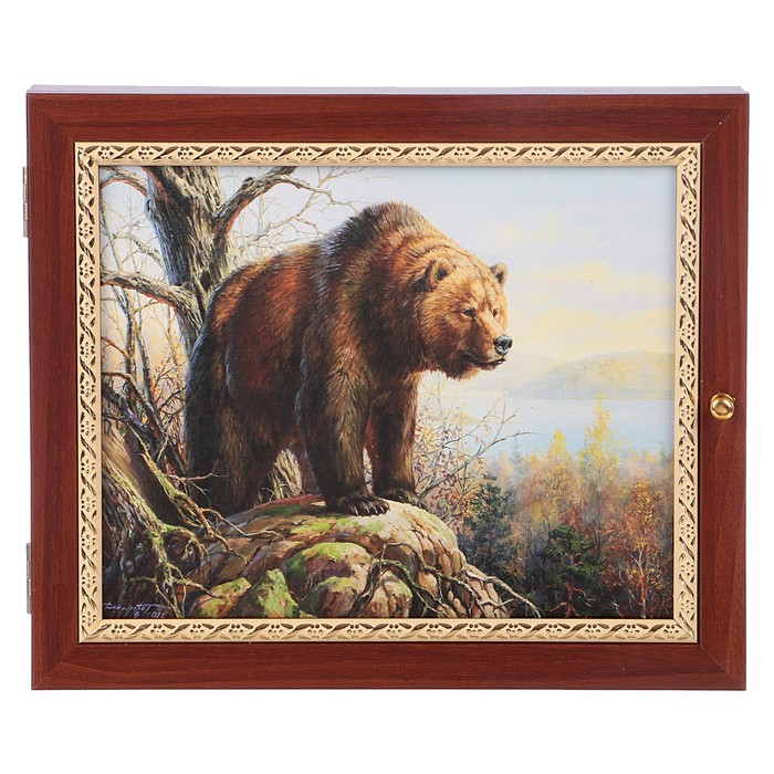 Ключница премиум "Хозяин" 30х25х5 см