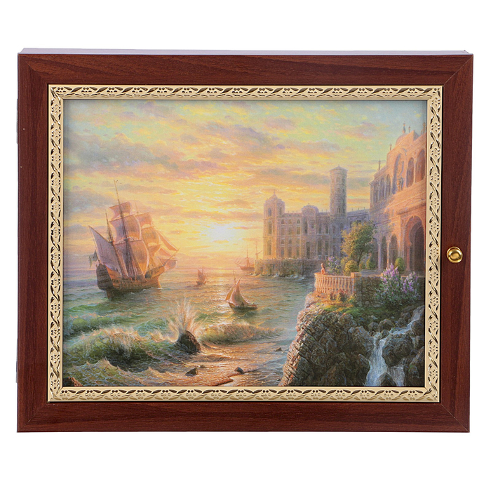 Ключница премиум "У моря" 30х25х5 см