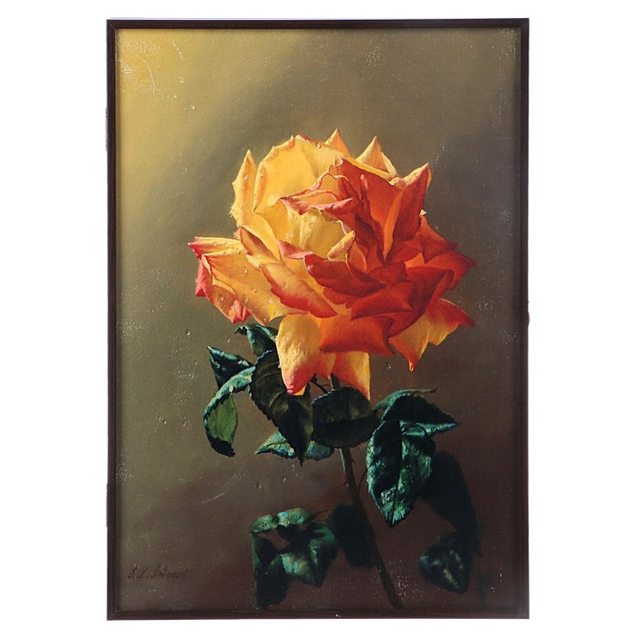 Ключница декабокс "Золотая роза" 40,5х29х5 см