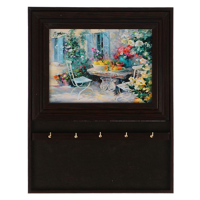 Ключница открытая малая "Идиллия" 31х24,5х1,5 см