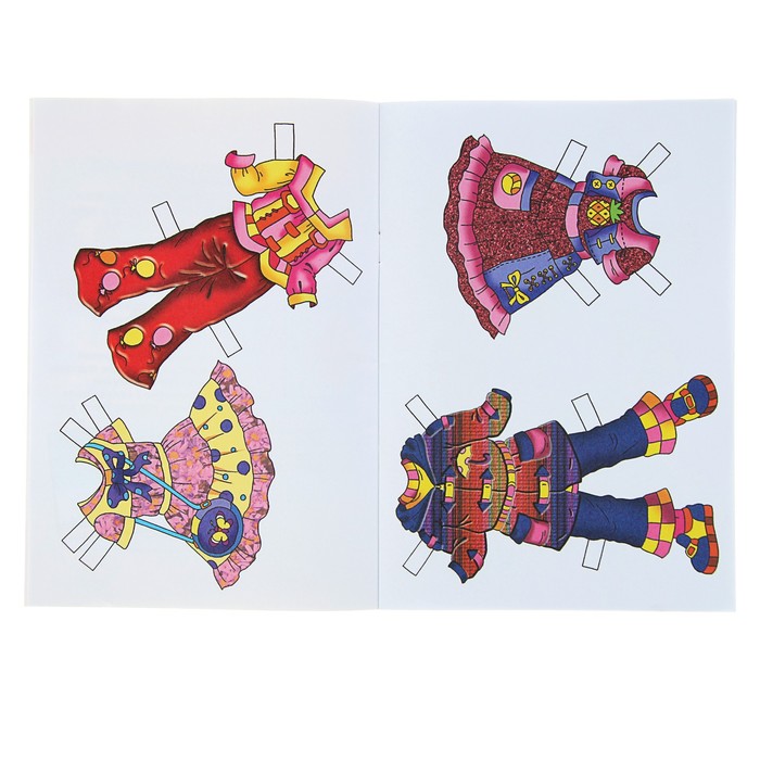 Бумажная кукла "Настенька"