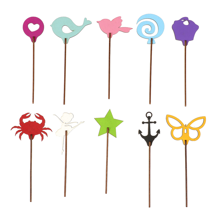 Набор топперов "Ассорти" 10 шт., МИКС