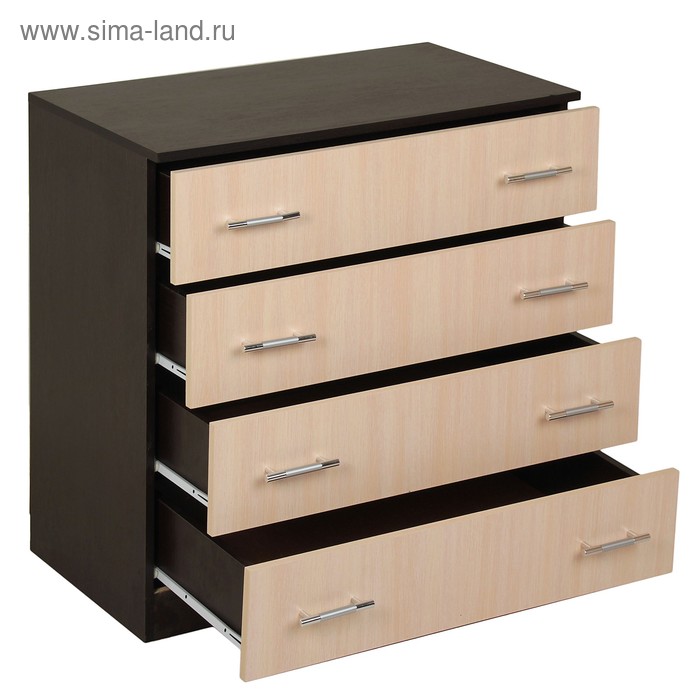 

Комод Бася-1, 820х850х450, Венге/Дуб молочный