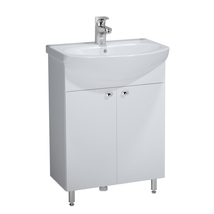 Тумба 60 2 двери, Локо, под раковину Уют 60