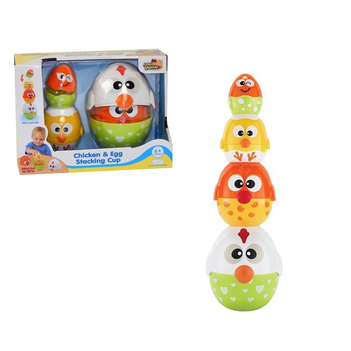 Игрушка-матрёшка "Курочка - несушка"