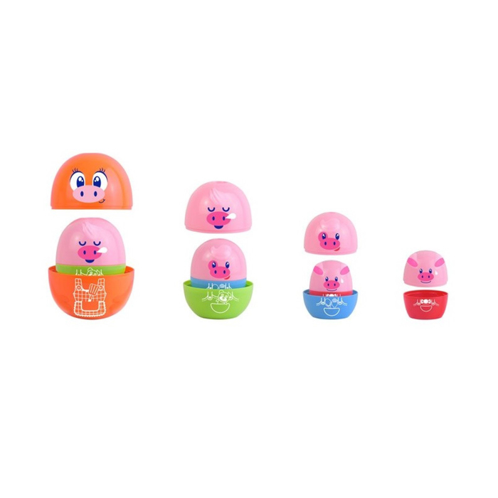 Игрушка-матрёшка "Мама - хрюшка"