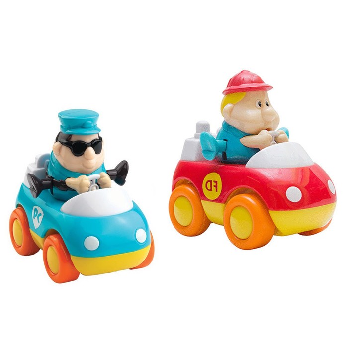 Спасательные машинки "Пожарная и скорая помощь", 2 шт.