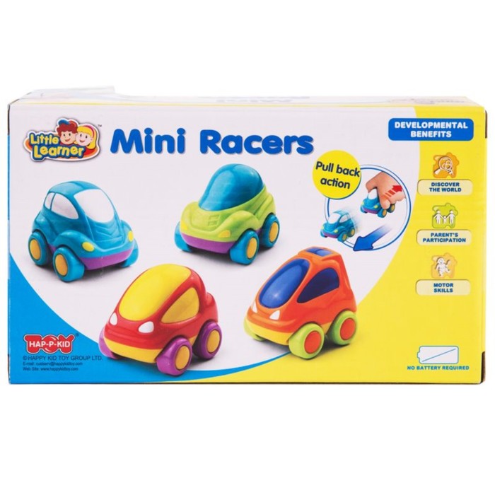 Машинка красная и синяя, 2 шт.