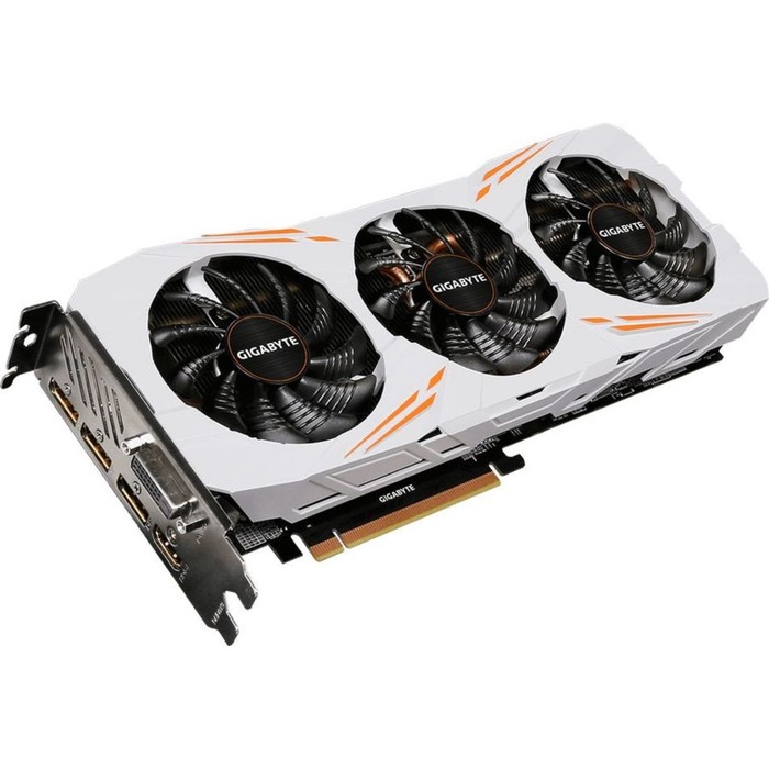 Видеокарта Gigabyte GeForce GTX 1080Ti (GV-N108TGAMING OC-11GD) 11G,352bit,GDDR5X,1518/11010 36570
