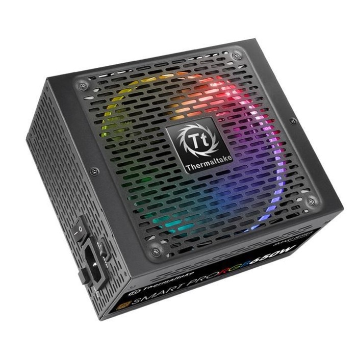 Блок питания Thermaltake ATX 650W SMART PRO RGB, 80+ bronze, 140mm, RTL