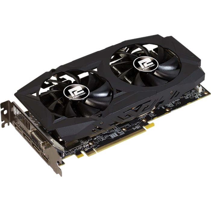 Видеокарта PowerColor AMD Radeon AXRX 580 4GBD5-DMV2 4G,256bit,GDDR5,1215/7800,Ret