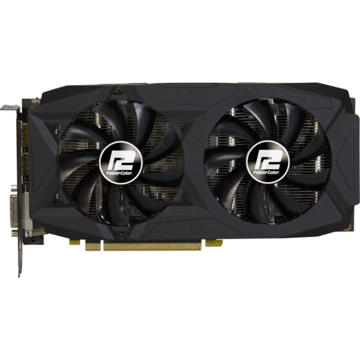 Видеокарта PowerColor AMD Radeon AXRX 580 4GBD5-DMV2 4G,256bit,GDDR5,1215/7800,Ret