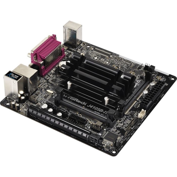 Материнская плата Asrock J4105B-ITX, 2xDDR4, mini-ITX, Ret
