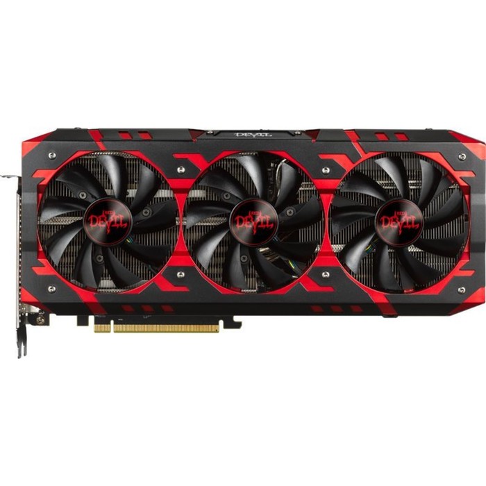 Видеокарта PowerColor AMD Radeon AXRX VEGA 56 8GBHBM2-2D2H, OC 8G,2048bit,HBM2,1526/800,,Ret   36570