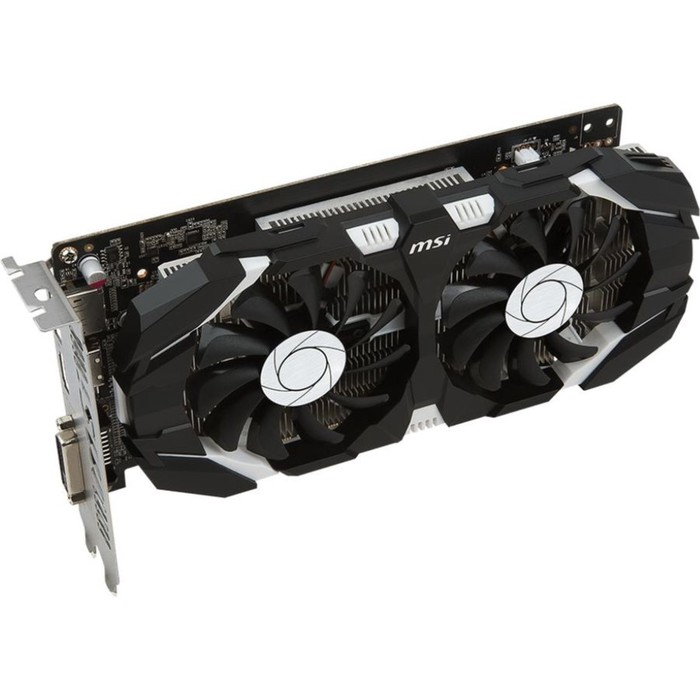 Видеокарта MSI GeForce GTX 1050 (2GT OCV1) 2G,128bit,GDDR5,1404/7008,DVI,HDMI,DP