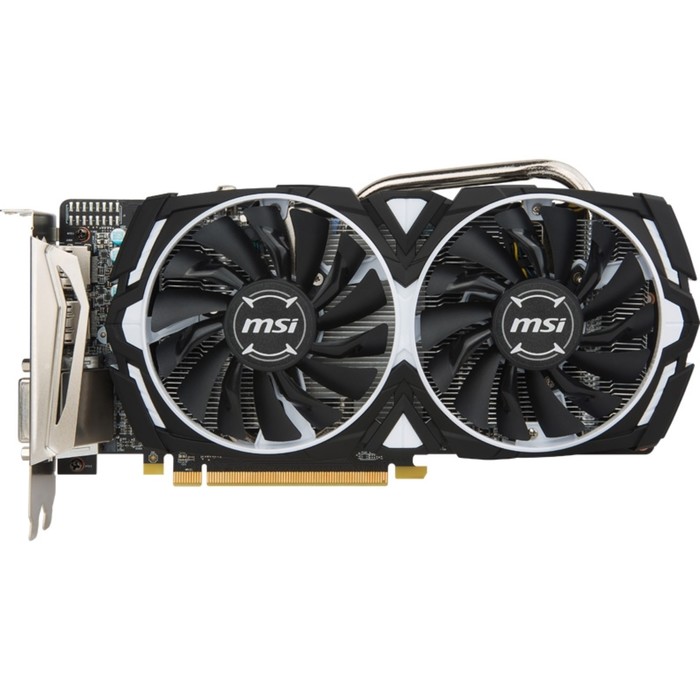 Видеокарта MSI AMD Radeon RX 570 ARMOR OC 8G,256bit,GDDR5,1268/7000,DVI,HDMI,DP