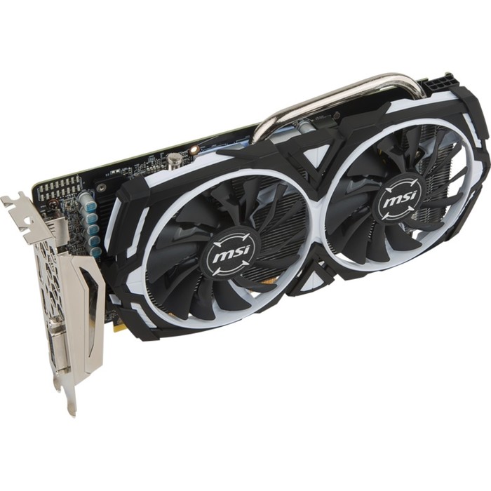 Видеокарта MSI AMD Radeon RX 570 ARMOR OC 8G,256bit,GDDR5,1268/7000,DVI,HDMI,DP
